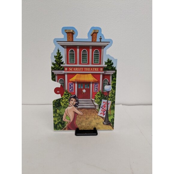 Clue Mysteries Board Game Replacement Parts Character Wheel 2005 Scarlet - Picture 1 of 2